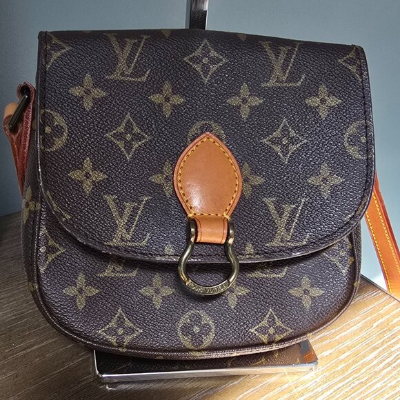 Mini Saint Cloud Louis Vuitton Brown Monogram Bag - Picture 1 of 16